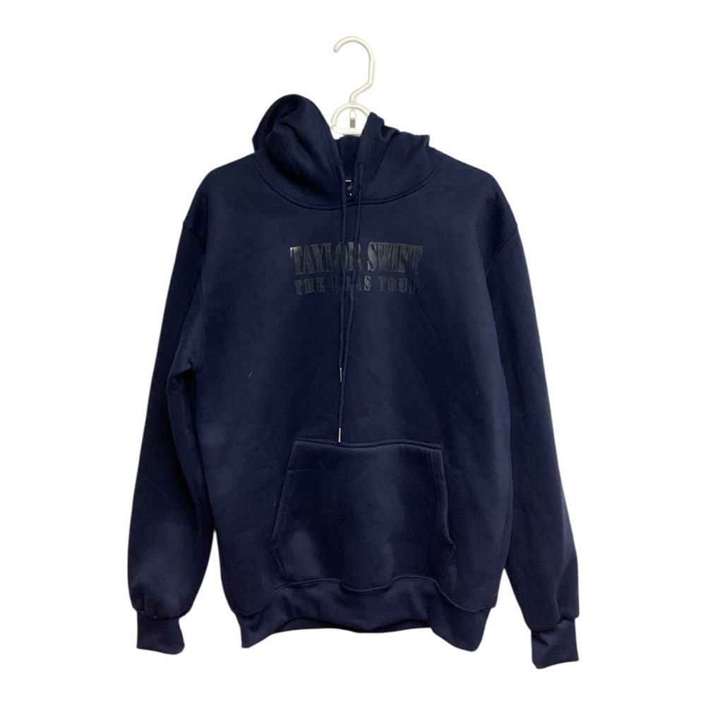 Taylor Swift Eras Tour Navy Blue Sweater Swifty Hoodie Size L